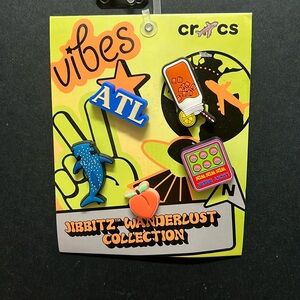 CROCS Jibbitz Wanderlust Collection—Atlanta